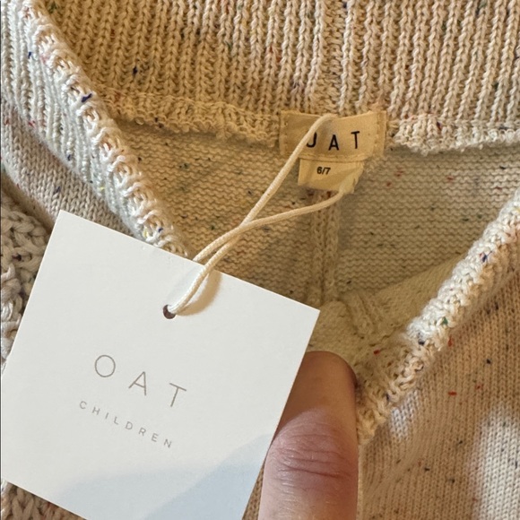 NWT 6/7 OAT & Co Pebble Chunky Knit Sweater & Sprinkle Knit Pant! - Picture 5 of 16